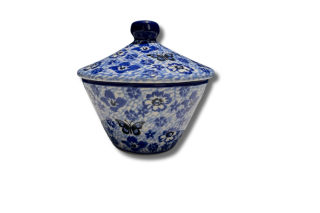 G55 Bunzlau Potje Schuin 1444X Suikerpot